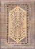 pechino beige and brown wool hand knotted Rug - HeadShot pechino beige and brown wool hand knotted Rug - HeadShot