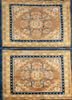pechino beige and brown wool hand knotted Rug - HeadShot pechino beige and brown wool hand knotted Rug - HeadShot