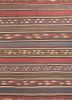 nayaab beige and brown wool flat weaves Rug - HeadShot nayaab beige and brown wool flat weaves Rug - HeadShot