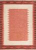 nayaab red and orange wool flat weaves Rug - HeadShot nayaab red and orange wool flat weaves Rug - HeadShot