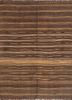 nayaab beige and brown wool flat weaves Rug - HeadShot nayaab beige and brown wool flat weaves Rug - HeadShot