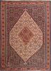 aalam blue wool flat weaves Rug - HeadShot