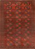 kiaan red and orange wool hand knotted Rug - HeadShot kiaan red and orange wool hand knotted Rug - HeadShot