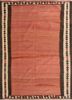 nayaab beige and brown wool flat weaves Rug - HeadShot nayaab beige and brown wool flat weaves Rug - HeadShot