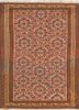 nayaab red and orange wool flat weaves Rug - HeadShot nayaab red and orange wool flat weaves Rug - HeadShot