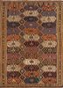 aalam blue wool flat weaves Rug - HeadShot aalam blue wool flat weaves Rug - HeadShot