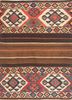 nayaab pink and purple wool flat weaves Rug - HeadShot nayaab pink and purple wool flat weaves Rug - HeadShot