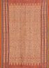 nayaab red and orange wool flat weaves Rug - HeadShot