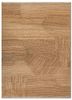nomadic threads beige and brown jute and hemp flat weaves Rug - HeadShot