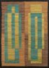 nomadic threads blue jute and hemp flat weaves Rug - HeadShot