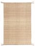 nomadic threads beige and brown jute and hemp flat weaves Rug - HeadShot