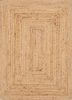 nomadic threads beige and brown jute and hemp flat weaves Rug - HeadShot nomadic threads beige and brown jute and hemp flat weaves Rug - HeadShot