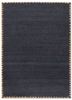  blue jute and hemp flat weaves Rug