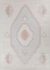 saga beige and brown polyester hand loom Rug - HeadShot