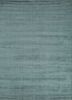 blue blue viscose hand loom Rug