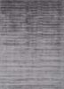 grey and black grey and black viscose hand loom Rug