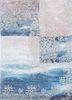 bespoke sile blue wool and viscose hand loom Rug - HeadShot bespoke sile blue wool and viscose hand loom Rug - HeadShot
