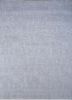 manifest grey and black wool and silk hand knotted Rug - HeadShot
