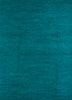hula blue jute and hemp hand knotted Rug - HeadShot