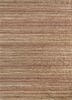 beige and brown beige and brown jute and hemp hand knotted Rug