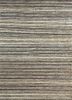 blue blue jute and hemp hand knotted Rug