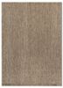 hula blue jute and hemp hand knotted Rug - HeadShot