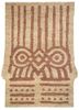 hula beige and brown jute and hemp hand knotted Rug - HeadShot