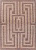 hula red and orange jute and hemp hand knotted Rug - HeadShot hula red and orange jute and hemp hand knotted Rug - HeadShot