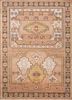 thyme beige and brown wool hand knotted Rug - HeadShot thyme beige and brown wool hand knotted Rug - HeadShot