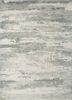 entropy blue wool hand knotted Rug - HeadShot