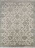 savana ivory wool hand knotted Rug - HeadShot