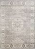 erbe grey and black wool hand knotted Rug - HeadShot erbe grey and black wool hand knotted Rug - HeadShot