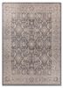 erbe grey and black wool hand knotted Rug - HeadShot erbe grey and black wool hand knotted Rug - HeadShot
