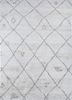  grey and black wool hand knotted Rug