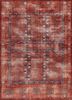 erbe red and orange wool hand knotted Rug - HeadShot erbe red and orange wool hand knotted Rug - HeadShot