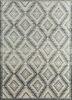 zuri grey and black wool hand knotted Rug - HeadShot zuri grey and black wool hand knotted Rug - HeadShot