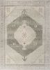 thyme blue wool hand knotted Rug - HeadShot thyme blue wool hand knotted Rug - HeadShot