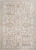 erbe beige and brown wool hand knotted Rug - HeadShot