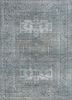 erbe grey and black wool hand knotted Rug - HeadShot erbe grey and black wool hand knotted Rug - HeadShot