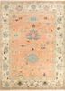 cyanna red and orange wool hand knotted Rug - HeadShot cyanna red and orange wool hand knotted Rug - HeadShot