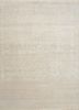 aurora beige and brown wool and silk hand knotted Rug - HeadShot