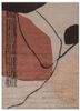 modo beige and brown polyester hand tufted Rug - HeadShot