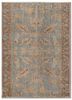 provenance blue wool hand knotted Rug - HeadShot provenance blue wool hand knotted Rug - HeadShot
