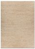 beige and brown beige and brown jute and hemp hand knotted Rug