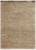 beige and brown beige and brown jute and hemp hand knotted Rug
