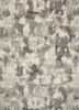 grey and black grey and black wool and silk hand knotted Rug