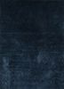 blue blue wool and silk hand knotted Rug