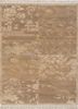 aurora beige and brown wool and silk hand knotted Rug - HeadShot aurora beige and brown wool and silk hand knotted Rug - HeadShot