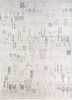 ivory ivory afghan wool hand knotted Rug
