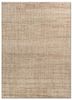  beige and brown afghan wool hand knotted Rug